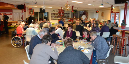 Jaarlijks kerstdiner ouderen