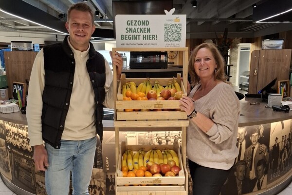 Gezonde Fruit Boost op de club !